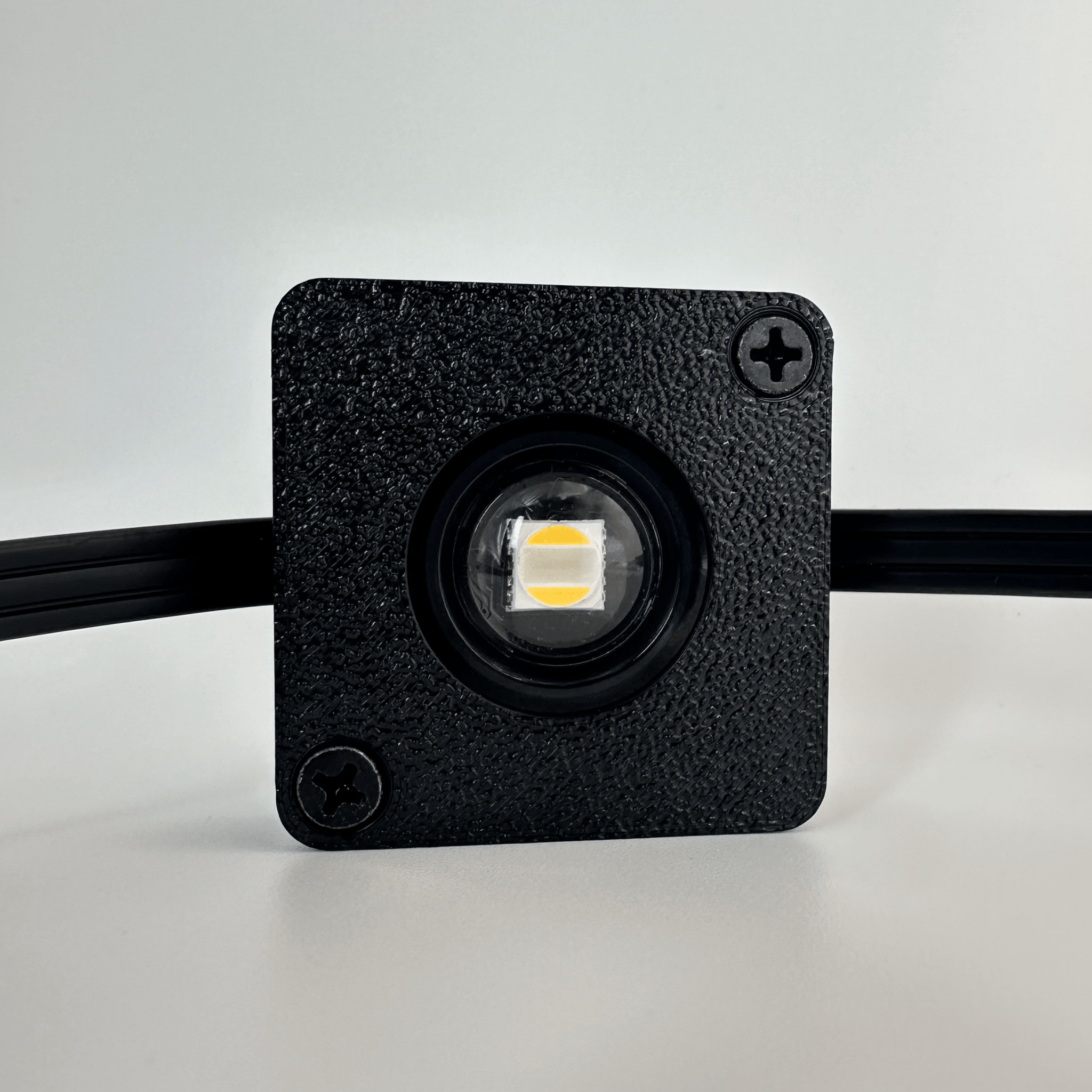 Box Fit Lite - Secured LEDs - Black - 12 Brackets - 16.4 FT -