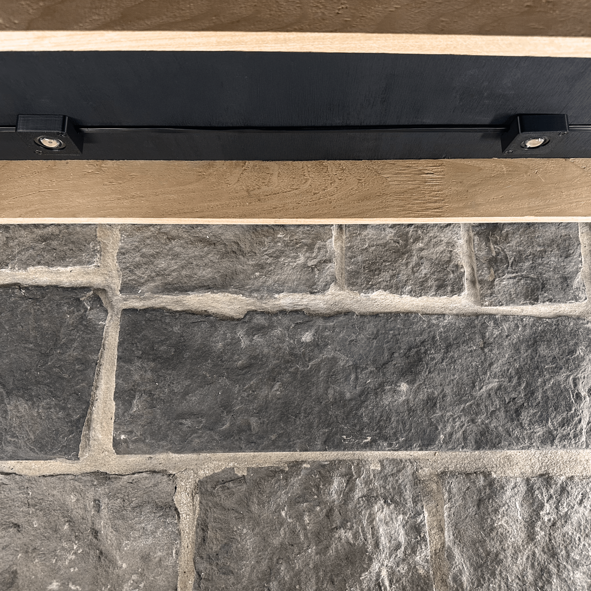 Box Fit Lite - Secured LEDs - Black - 12 Brackets - 16.4 FT -