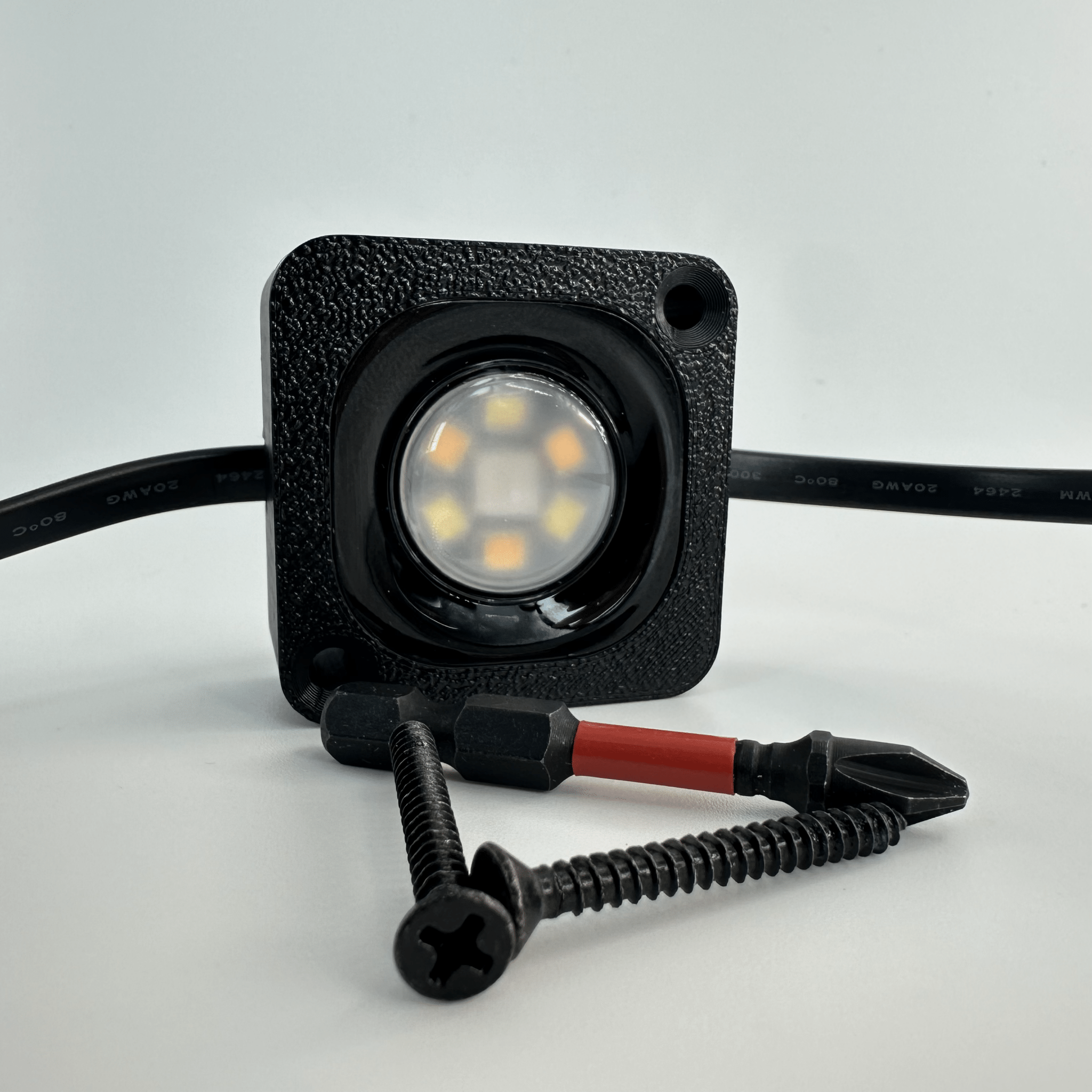 Box Fit Pro - Secured LEDs - Black - 10 Brackets - 16.4 FT -