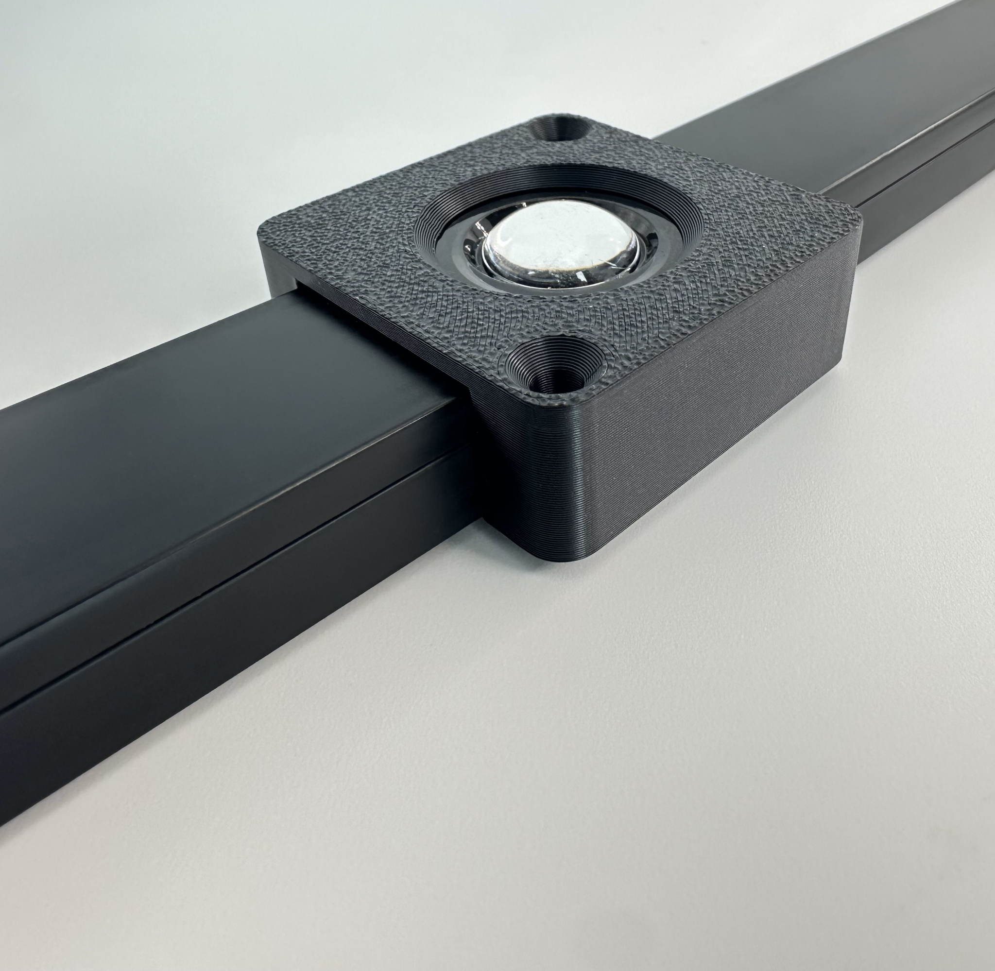 Channel Fit Lite - Secured LEDs - Black - 12 Brackets - 16.4 FT -