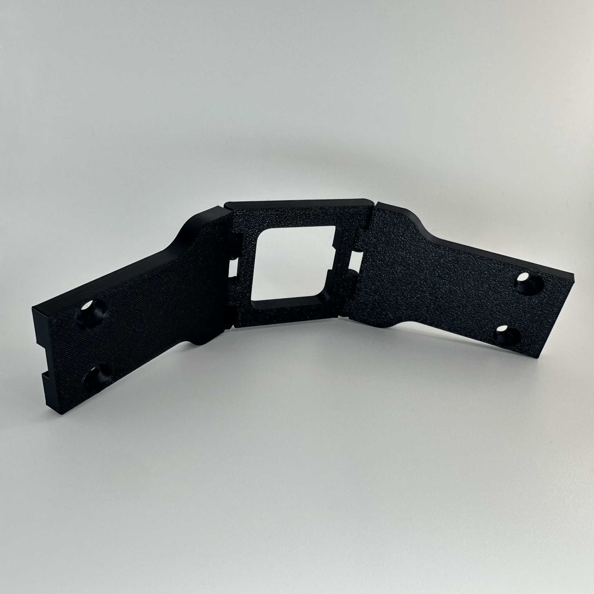 Peak Hinge: Slim Lite - Secured LEDs - L05PHSLB01PK - Black -