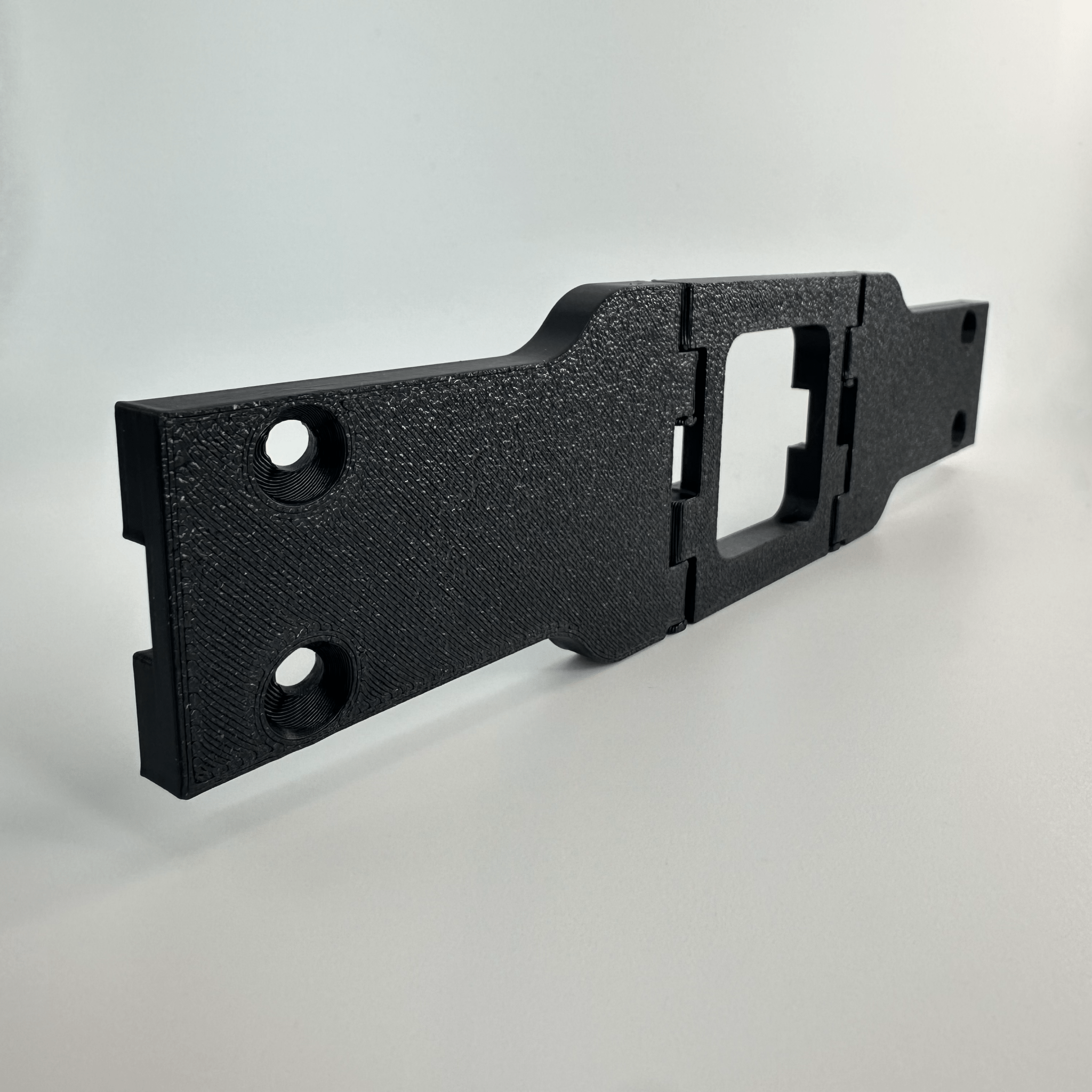 Peak Hinge: Slim Lite - Secured LEDs - L05PHSLB01PK - Black -