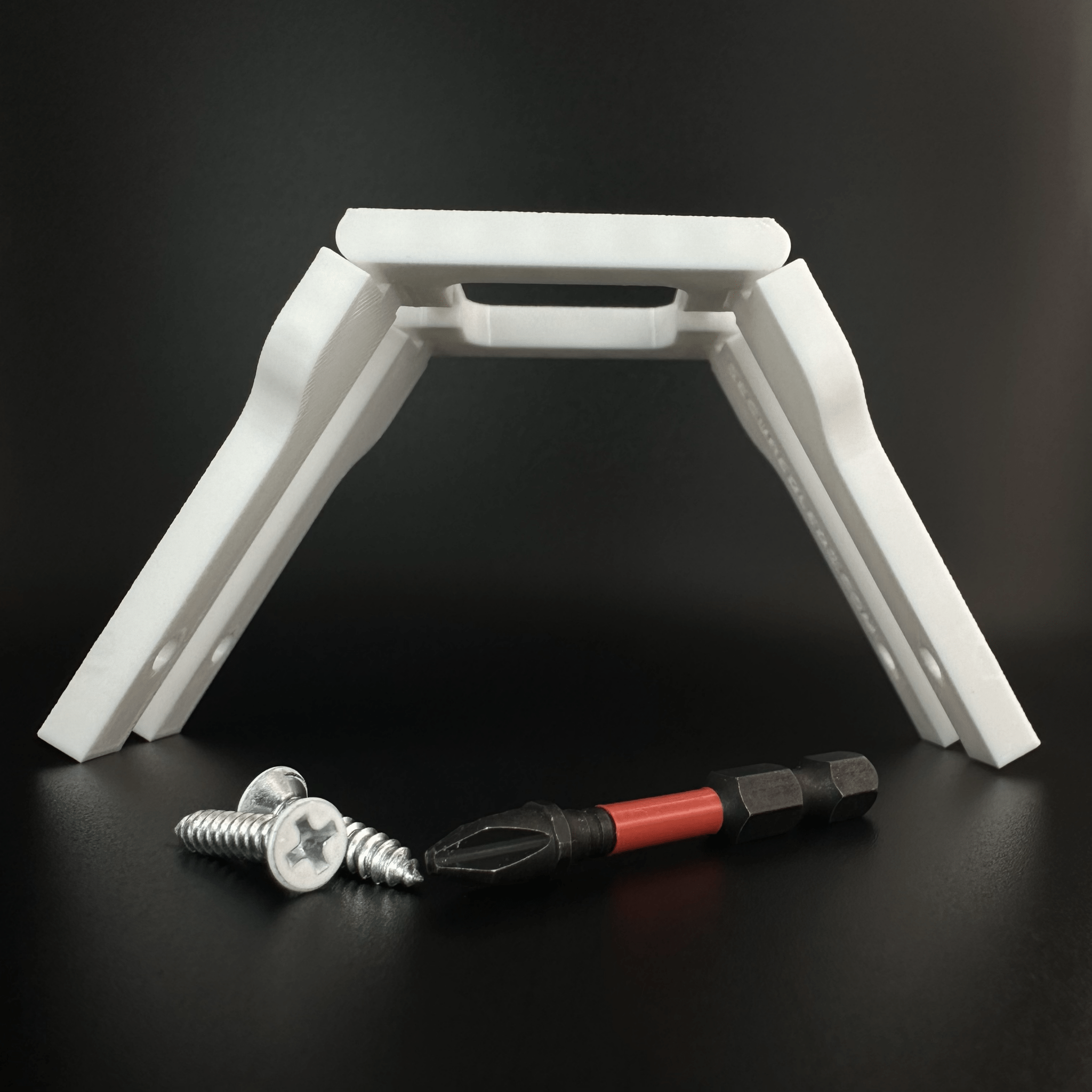 Peak Hinge: Slim Lite - Secured LEDs - L05PHSLW01PK - White -