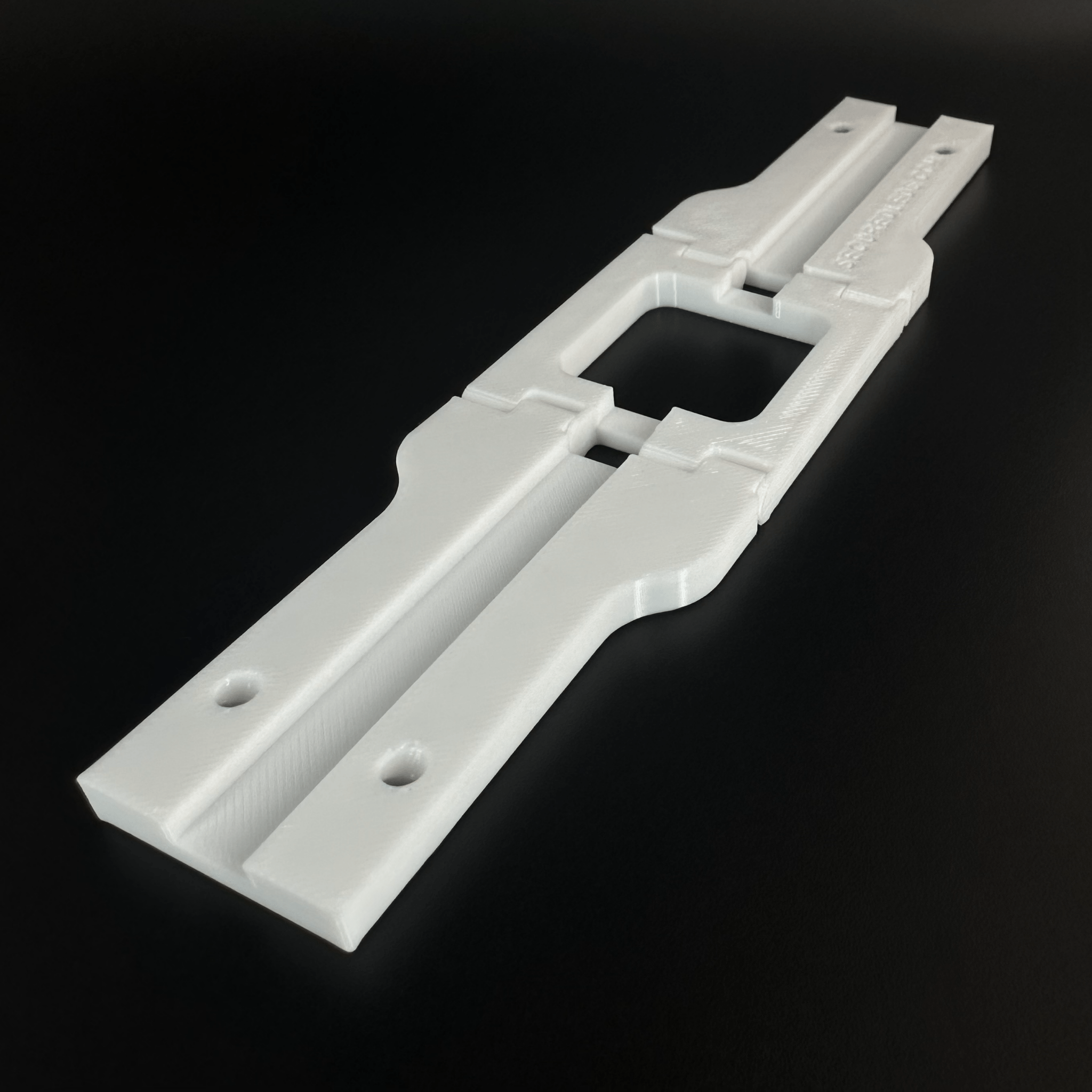 Peak Hinge: Slim Lite - Secured LEDs - L05PHSLW01PK - White -
