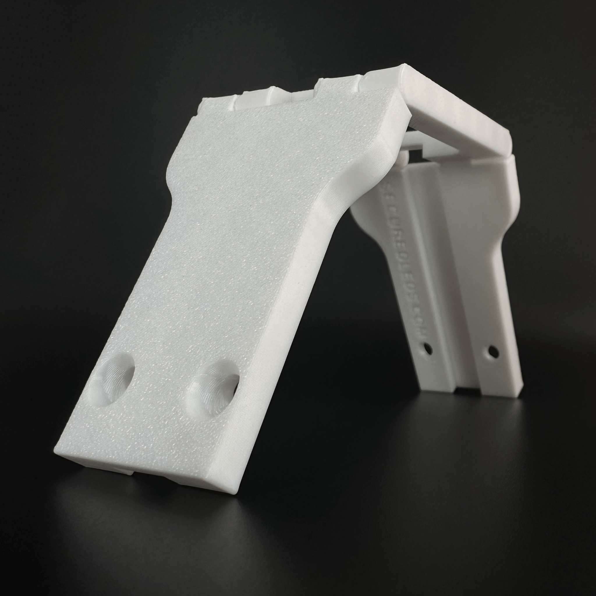 Peak Hinge: Slim Lite - Secured LEDs - L05PHSLW01PK - White -