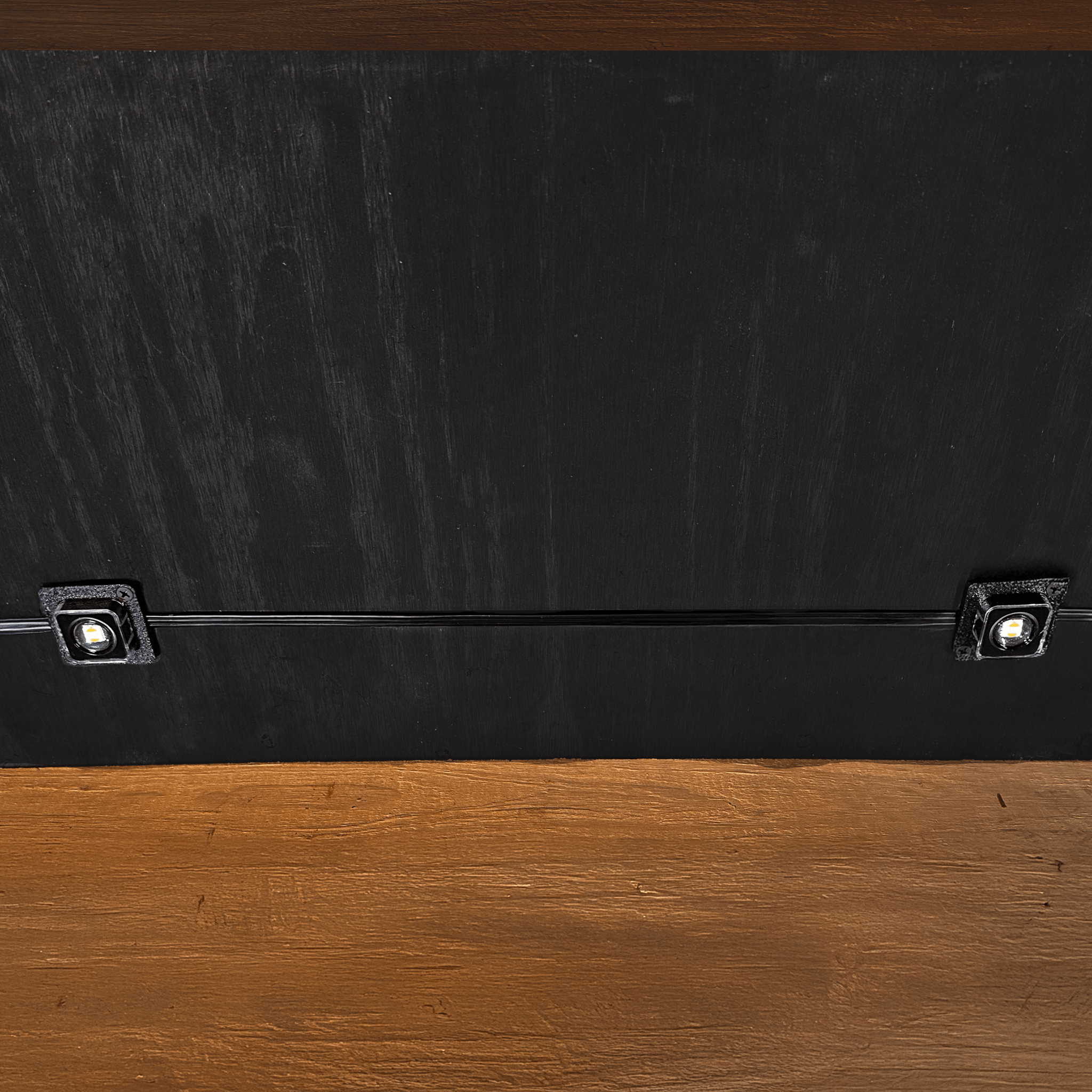 Slim Fit Lite - Secured LEDs - Black - 12 Brackets - 16.4 FT -