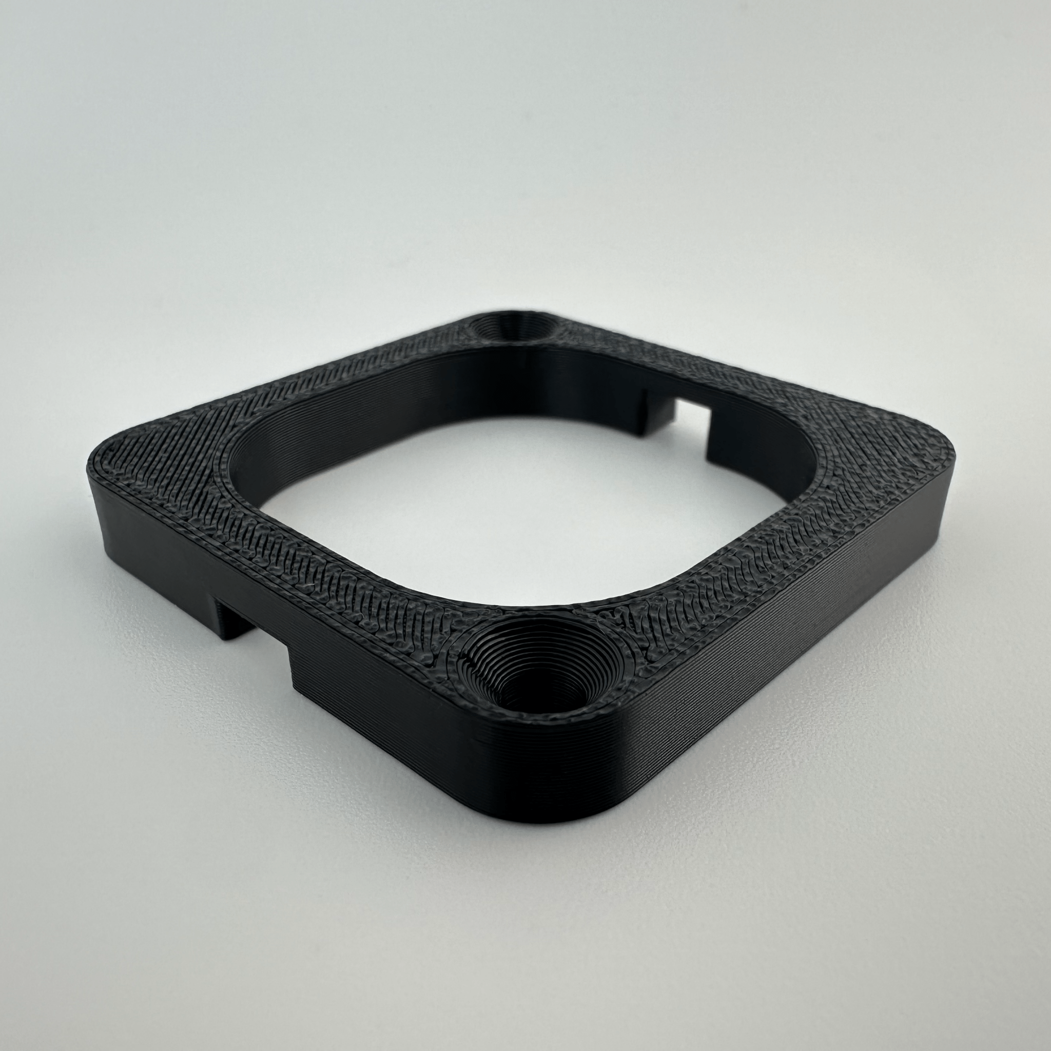 Slim Fit Pro - Secured LEDs - Black - 10 Brackets - 16.4 FT - Laying flat