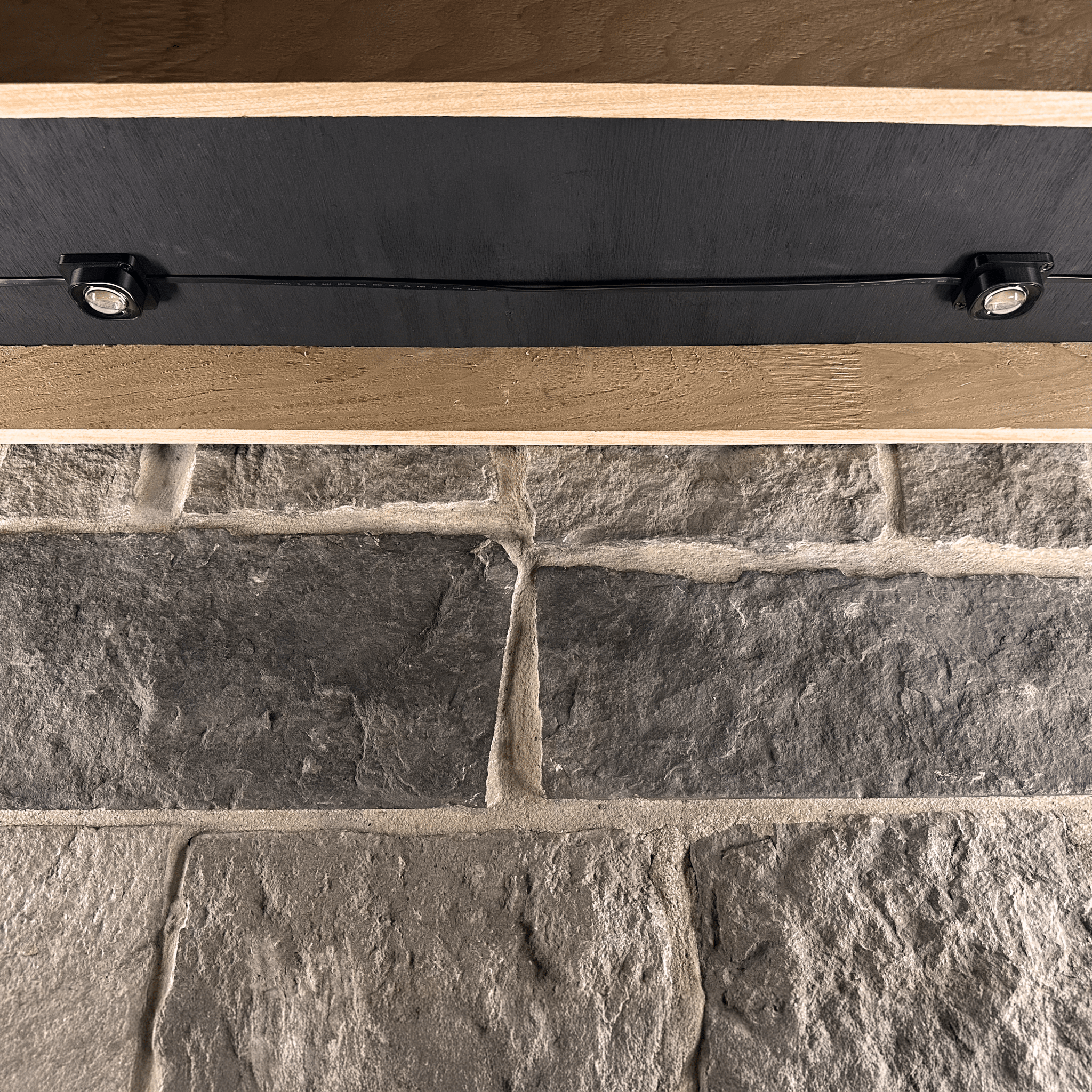 Wrap Fit Pro - Secured LEDs - Black - 10 Brackets - 16.4 FT -